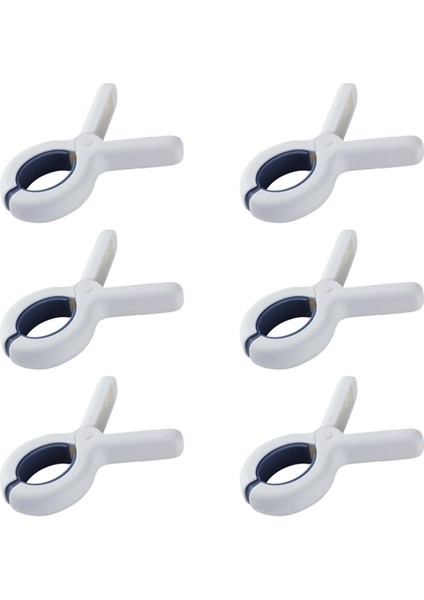 6 Adet Rüzgar Geçirmez Çamaşır Mandalı Ağır Hizmet Tipi Büyük Çamaşır Mandalı Plaj Havlusu Perde Yorgan Klipsleri Mavi (Yurt Dışından) indirimleri