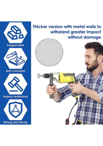 Sds-Plus T Post Topraklama Çubuğu Sürücüsü, Matkap Ucu Sürücüsü Dayanıklı Darbeli Matkap Çubuğu Dönüştürücüsü Darbeli Matkap Topraklama Çubukları Için F (Yurt Dışından) indirimleri
