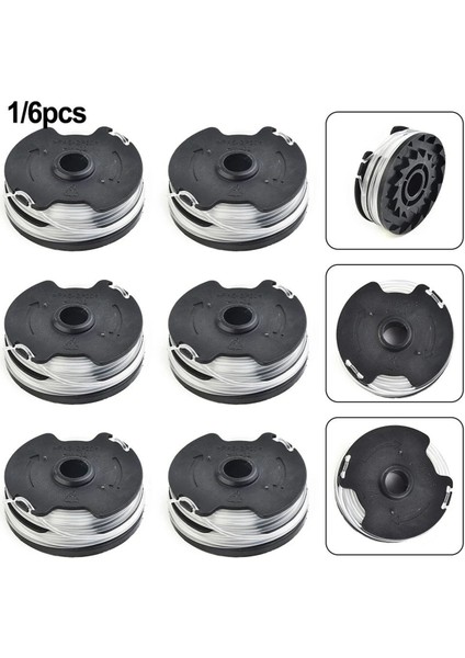 Lıdl/parkside Akülü Çim Biçme Makinesi Prta 20-Li A1 B2 C3 Ipli Bahçe Aleti Yedek Parçası Için 6 Adet Iplik Makarası (Yurt Dışından) modelleri