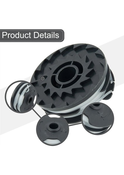 Lıdl/parkside Akülü Çim Biçme Makinesi Prta 20-Li A1 B2 C3 Ipli Bahçe Aleti Yedek Parçası Için 6 Adet Iplik Makarası (Yurt Dışından) indirimleri