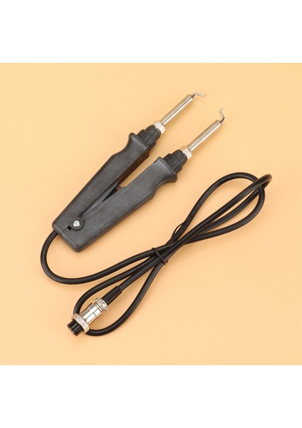 902 Esd Smd Çift Lehimleme Demiri Cımbız Saplı Klips Isıtma Pense Lehimleme Istasyonu Aksesuarları Düz Uç (Yurt Dışından) indirimleri