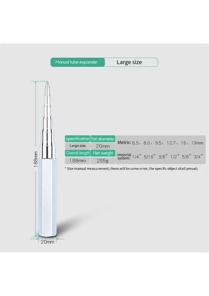 Manuel Bakır Boru Genişletici Boru Genişletici 6-19MM Delme Boru Genişletici Soğutma Aleti L Modeli (Yurt Dışından) indirimleri