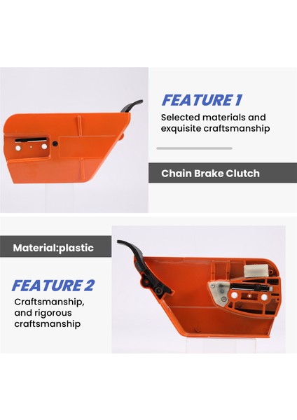 Husqvarna 362 365 371 372 385 390 570 575 576 Zincirli Testereler Için Zincir Fren Debriyaj Dişli Yan Kapağı 537033501 (Yurt Dışından) fırsatları