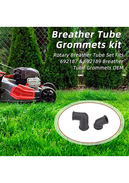 692187 ve 692189 Için 3 Set Döner Havalandırma Borusu Seti Havalandırma Borusu Grommetleri Parça Numarası Bahçe Çim Biçme Makinesi Aksesuarları (Yurt Dışından) fiyatları