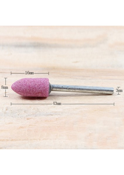 10 Adet Dremel Aksesuarları Için Aşındırıcı Monteli Taş Dremel Döner Aletler Için Taşlama Taşı Tekerlek Kafası Mermi Şekli Pembe (Yurt Dışından) indirimleri