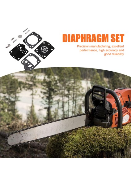 Husqvarna 240 236 235 435 E Jonsered CS2238 CS2234 Zama RB149, Rb 149 Diyafram Seti Için 10 Takım Karbüratör Kiti (Yurt Dışından) indirimleri