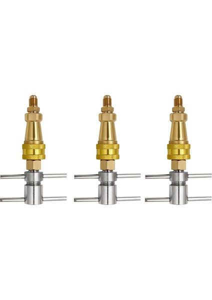 Anahtar Tipi Hızlı Bağlantı Buzdolabı Dondurucu Flor Enjeksiyon Bağlantısı 1/4 Inç Bakır Boru (Yurt Dışından)