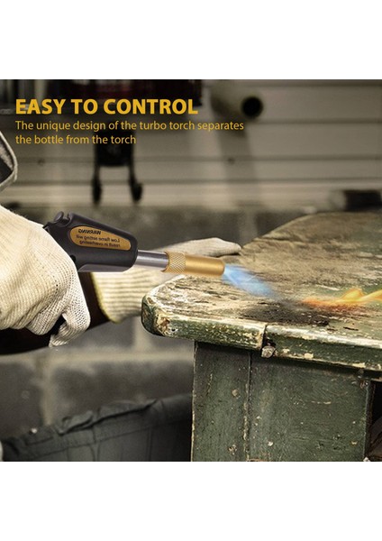 Turbo Torch Uçları Gazlı Kendiliğinden Tutuşmalı Turbo Torch Regülatörü Lehimleme Kaynak Sıhhi Tesisat Aleti Ev Aksesuarları (Yurt Dışından) fiyatları