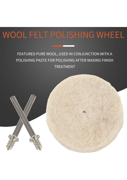 33 Adet Yumuşak Keçe Parlatma Cilalama Tekerleği Döner Alet Için Karışık Aksesuar (Yurt Dışından) modelleri