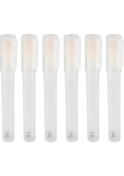 6 Boş Doldurulabilir Boş Boya Kalemi Işaretleyicileri Yeniden Doldurulabilir Boya Kalemi Ince Uçlu Grafiti Işaretleyicileri Yağlıboya Için Akrilik Işaretleyiciler (Yurt Dışından)