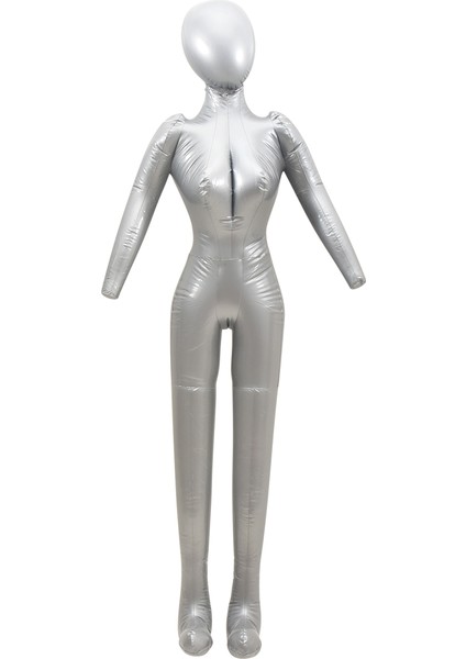 Şişme Tam Vücut Kadın Modeli Kollu Bayan Manken Vitrin Aksesuarları (Yurt Dışından)