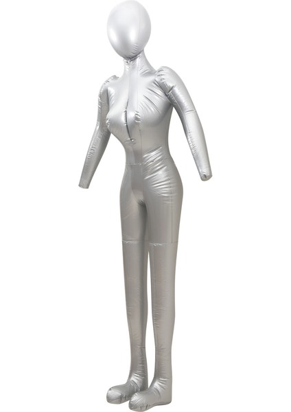 Şişme Tam Vücut Kadın Modeli Kollu Bayan Manken Vitrin Aksesuarları (Yurt Dışından) modelleri