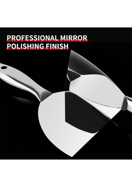 Macun Bıçağı 6 Inç, Tek Parça Premium Cilalı Tamamen Paslanmaz Çelik Alçıpan Kaplama Için Kazıyıcı Alet (Yurt Dışından) fırsatları