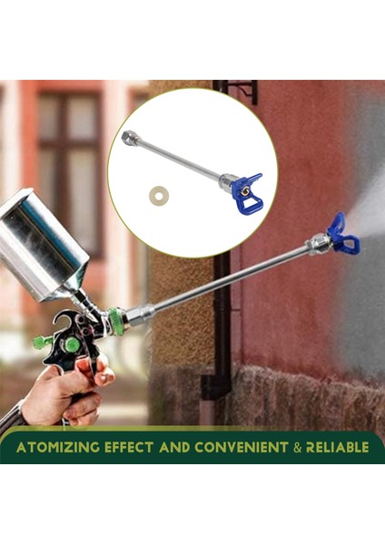 Uzatma Direği 30CM Havasız Sprey Nozullu Havasız Boya Sprey Sistemleri Için Havasız Boya Sprey Uzatma Direği (Yurt Dışından) indirimleri