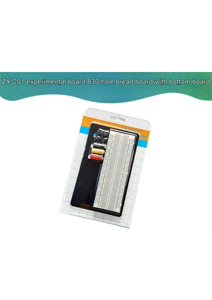 Lehimsiz Deney Tahtası Lehimsiz Test Tahtası Deney Tezgahı ZY-201 MB102 Alt Plakalı 830 Delikli Deney Tahtası (Yurt Dışından) fiyatları