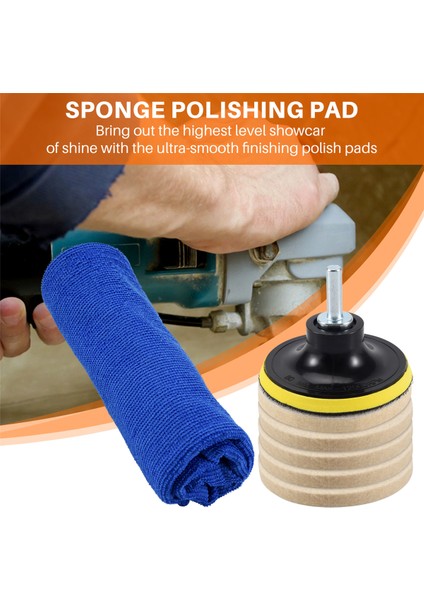 8 Adet 3 Inç 75 mm Keçe Cilalama Pedi Ön Cam Çizik Onarım Cam Cilalama Kiti (Yurt Dışından) fırsatları