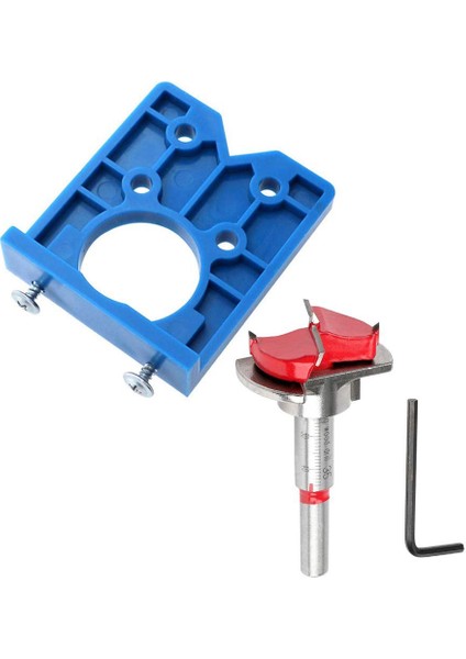 Gizli Menteşe Jig Forstner Bit SETLERI-35MM Menteşe Delik Kesici Dolap Menteşeleri ve Montaj Plakaları Için (Yurt Dışından)