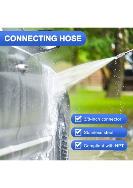 Npt 3/8 Inç Erkek ve Dişi Hızlı Bağlantı Kiti Basınçlı Yıkama Makinesi Adaptör Seti ve 1 Adet Npt 3/8 Inç Basınçlı Yıkama Makinesi Hızlı Bağlantı Fişi Erkek Meme (Yurt Dışından) fırsatları