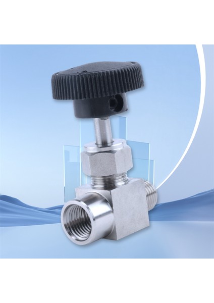 Iğne Vana Ayarlanabilir 1/4 Inç Erkekten Dişi Diş Paslanmaz Çelik 304 Akış Kontrolü Kapatma Vinç Iğne Vana (Yurt Dışından) fiyatları