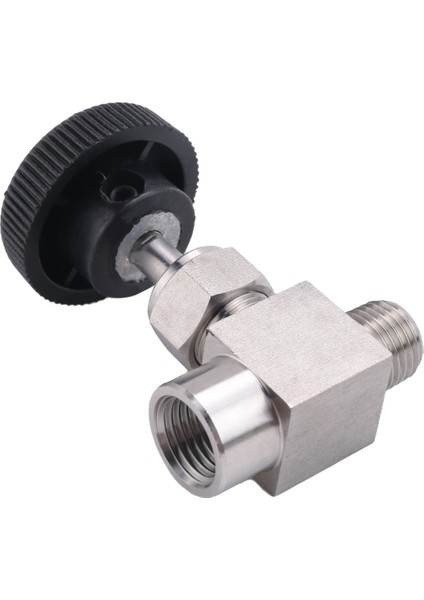 Iğne Vana Ayarlanabilir 1/4 Inç Erkekten Dişi Diş Paslanmaz Çelik 304 Akış Kontrolü Kapatma Vinç Iğne Vana (Yurt Dışından) fırsatları
