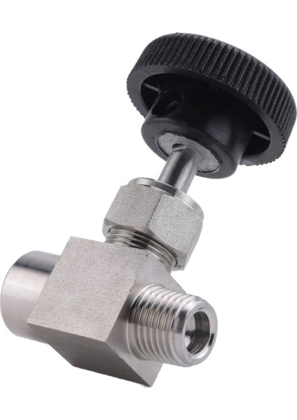 Iğne Vana Ayarlanabilir 1/4 Inç Erkekten Dişi Diş Paslanmaz Çelik 304 Akış Kontrolü Kapatma Vinç Iğne Vana (Yurt Dışından) indirimleri