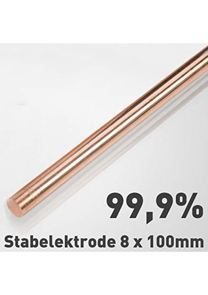 5 Adet Bakır Çubuk - Malzeme Özelliklerinin Karşılaştırmalı Incelenmesi Için Saf Metallerden Oluşan Yuvarlak Çubuklar Ø 8 x 100 mm (Yurt Dışından) fiyatları