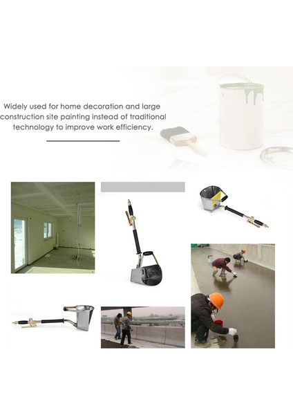 Duvar Boyama Spreyi Çimento Harcı Püskürtücüsü Sıva Haznesi Sıva Püskürtücüsü Hazne Kovası Alçı (Yurt Dışından) fırsatları