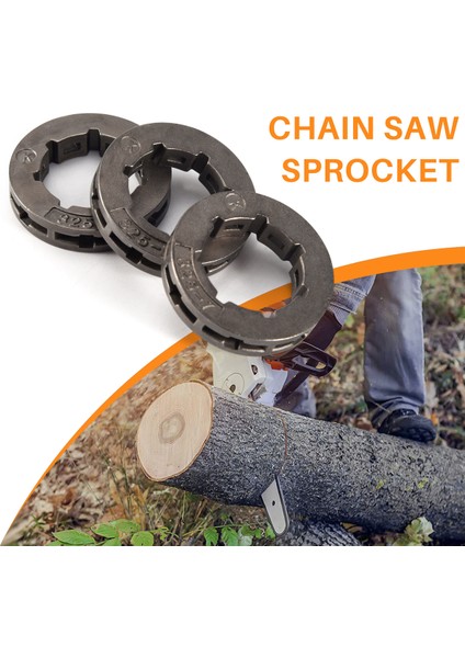 3 Adet Takım Parçaları Metal Zincirli Testere Yedek Parçası Zincirli Testere Dişli Jantı Power Mate 325-7 Zincirli Testere Değişimi Için (Yurt Dışından) indirimleri