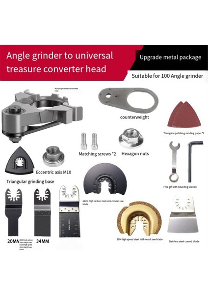Açı Taşlama Makinesi Dönüşüm Kitleri, Adaptörler, Beton Veya Ahşap Işçiliği Bitirme Için Açı Taşlama Makinesi Dönüşüm Aksesuarları (Yurt Dışından) modelleri