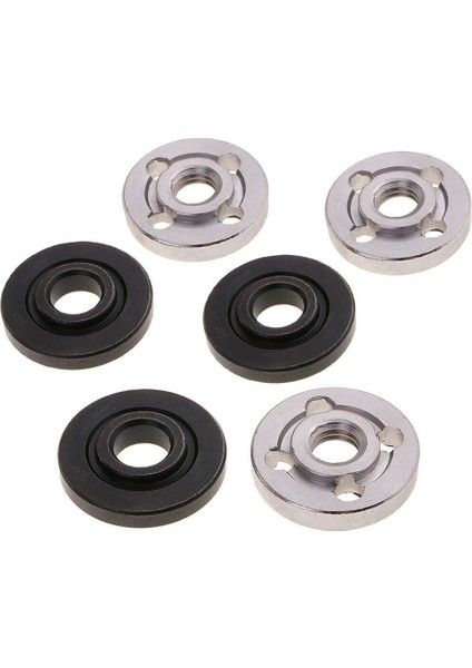 Makita 9523 Somun Iç Dış Takımı Açı Taşlama Makinesi Aleti 2 Için 6 Adet Kilit Somunu Flanş Özellikleri-Dişsiz, Dişli (Yurt Dışından) indirimleri