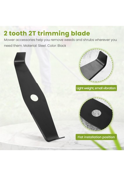 Çalılık Kesici Çim Düzeltici Baş Bıçak Kesme Çelik Bıçak 2 Diş 2t Düzeltici Bıçak 305 x 25.4 x 3mm Çalılık Kesici Için (Yurt Dışından) fırsatları