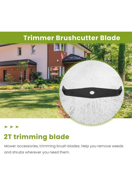 Çalılık Kesici Çim Düzeltici Baş Bıçak Kesme Çelik Bıçak 2 Diş 2t Düzeltici Bıçak 305 x 25.4 x 3mm Çalılık Kesici Için (Yurt Dışından) indirimleri