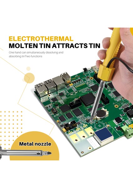 Eu Plug Elektrikli Vakum Lehim Emici Kaynak Lehim Sökme Pompası/lehimleme Demiri/çıkarma Lehim Demiri Kalemi Kaynak Onarım Aracı (Yurt Dışından) fırsatları