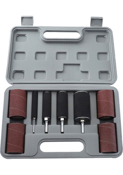 Tambur Zımpara Takımı Zımpara Bant Zımpara Kağıdı Matkap Pres Döner Aletleri Için Mil Kutusu ile (Yurt Dışından)