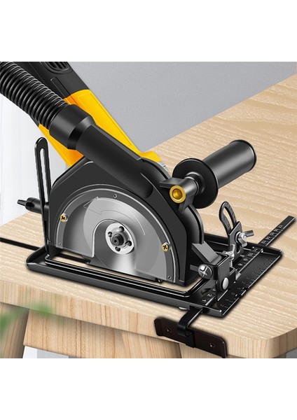 45° Ayarlanabilir Kesme Derinliği Konumlandırma Braketi Açı Taşlama Makinesi Retrofit Kesme Makinesi 100-125MM Için Yuva Tabanı (Yurt Dışından)