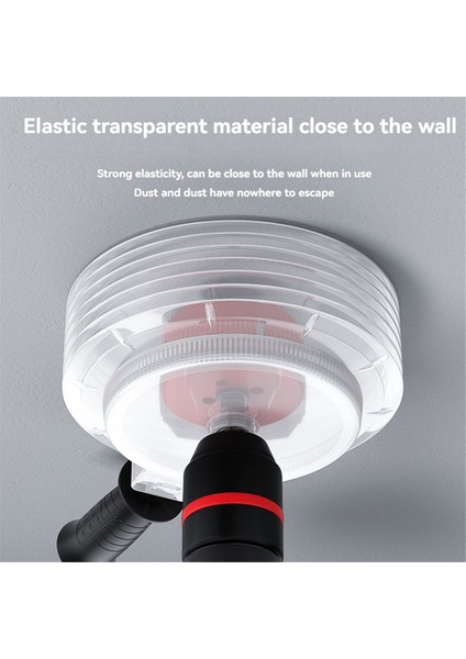 Elektrikli Matkap Toz Toplayıcı Perforasyon Kül Toz Kapağı Toz Geçirmez Levha/alçıpan Kesme Duvar Delme 155MM (Yurt Dışından) modelleri