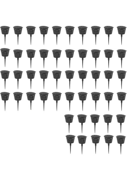 50 Adet Gübre Sepeti Gübre Kutusu Kasası Kolayca Taşınan Parça Bonsai Gübre Kabı Çiçek Için Çevre Dostu Alet (Yurt Dışından)