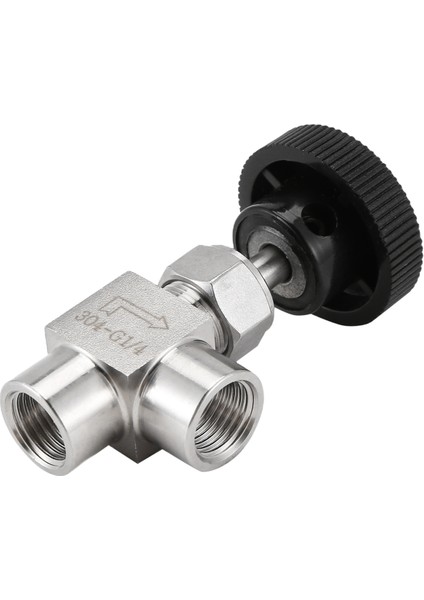 Iğne Vana Ayarlanabilir Iğne Vana 1/4 Inç Sağ Açı Dişi Dişli Bsp SS304 Su Gaz Yağı Için (Yurt Dışından) indirimleri