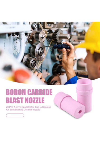 20 Adet 4,5 mm Kumlama Ucu Hava Kumlama Seramik Nozulunu Değiştirmek Için (Yurt Dışından) fırsatları