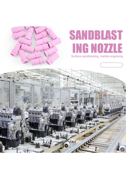 20 Adet 4,5 mm Kumlama Ucu Hava Kumlama Seramik Nozulunu Değiştirmek Için (Yurt Dışından) indirimleri