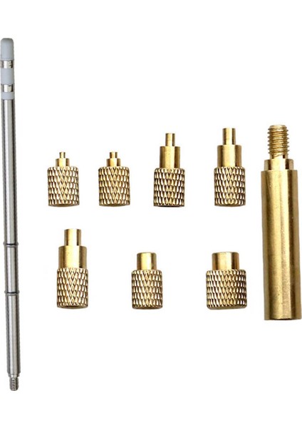 Isı Ekleme Somunu Demir Ucu T12 Lehimleme Demir Ucu Ekleme Iç Dişli Ucu M2-M8 Pirinç Sıcak Somun Takma Kiti (Yurt Dışından)