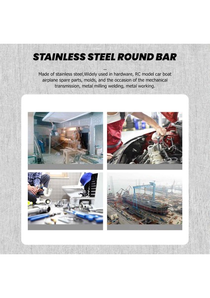 20 Adet 300MM x 2mm Paslanmaz Çelik Yuvarlak Çubuk Aks Çubukları Rc Oyuncaklar Için (Yurt Dışından) fiyatları