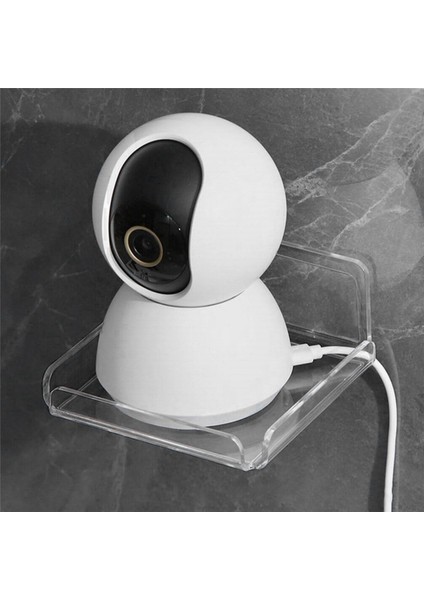 Güvenlik Kameraları, Bebek Monitörleri, Hoparlörler, Bitkiler Için Akrilik Yüzer Raf - 4 Inç Evrensel Matkap Gerektirmeyen Raflar Kurulumu Kolay (Yurt Dışından) fırsatları