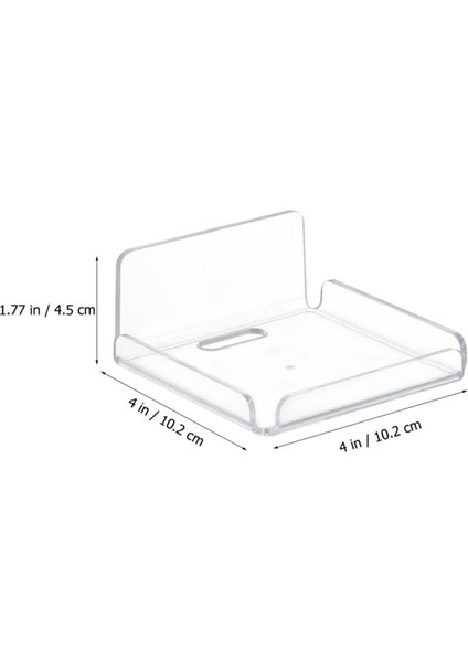 Güvenlik Kameraları, Bebek Monitörleri, Hoparlörler, Bitkiler Için Akrilik Yüzer Raf - 4 Inç Evrensel Matkap Gerektirmeyen Raflar Kurulumu Kolay (Yurt Dışından) indirimleri