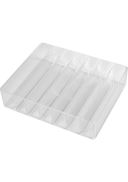 Makyaj Düzenleyici, Kompakt Makyaj Paleti Düzenleyici, Banyo Tezgahları, Lavabolar Için 7 Bölmeli Kozmetik Saklama Kutusu (Yurt Dışından) modelleri