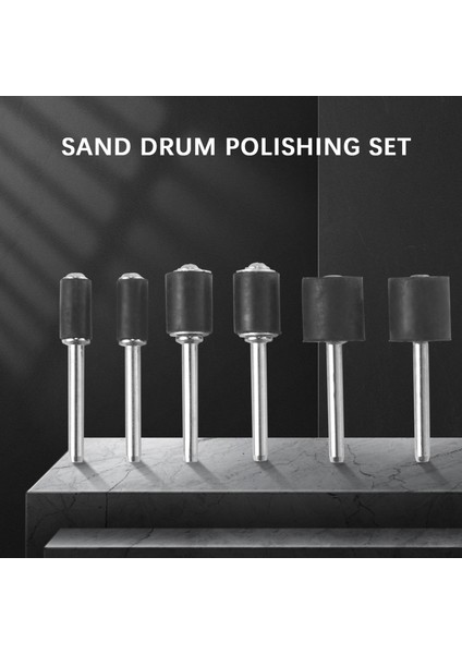 Jumbo 51 Parça Tambur Zımparalama Seti - Dremel'e Uygun - Kauçuk Tambur Mandrelleri Dahil - 1/2, 3/8 ve 1/4 Inç (Yurt Dışından) fiyatları