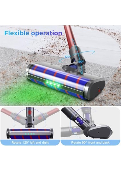 Dyson V7 V8 V10 V11 Kablosuz Elektrikli Süpürge Için Yumuşak Silindir Fırça Başlığı Hızlı Çıkarma Elektrikli Fırça Başlığı Ataşmanı (Yurt Dışından) modelleri