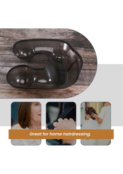 Salon Kuaför Boyun Tepsisi Perma Konteyner Boyun Şekilli Omuz Saç Tepsisi Giysi Koruyucu (Yurt Dışından) indirimleri