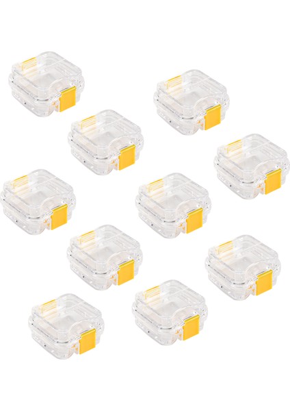 10 Adet Plastik Diş Protezi Diş Kutusu Filmli Yüksek Kaliteli Diş Protezi Saklama Kutusu Diş Implantı Membran Diş Kutusu (Yurt Dışından)