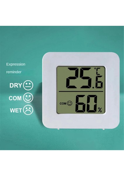 Mini Iç Mekan Termometresi LCD Dijital Sıcaklık Oda Higrometresi Ölçer Sensörü Nem Ölçer Ev (Yurt Dışından) fırsatları